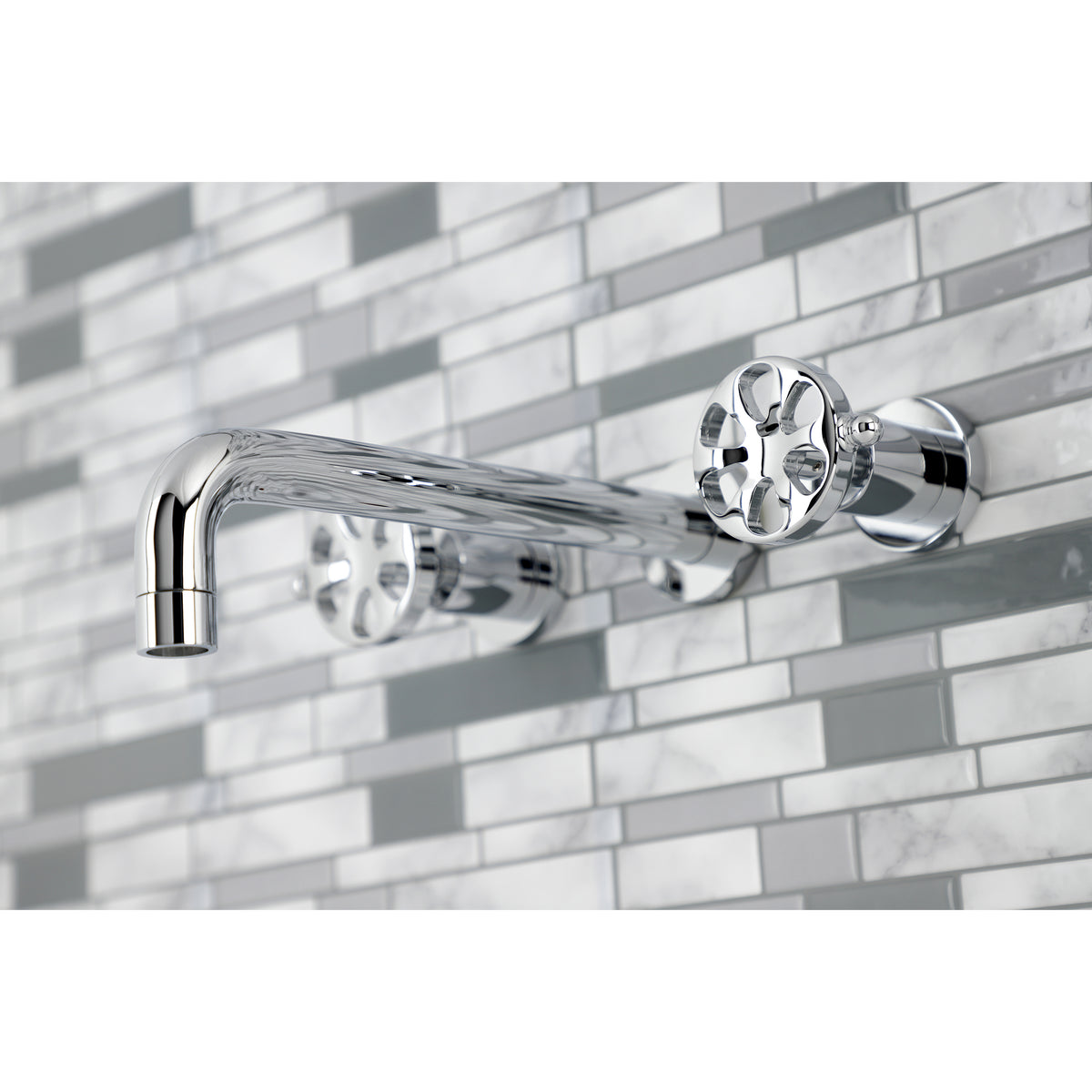 Belknap Two-Handle Wall Mount Tub Faucet