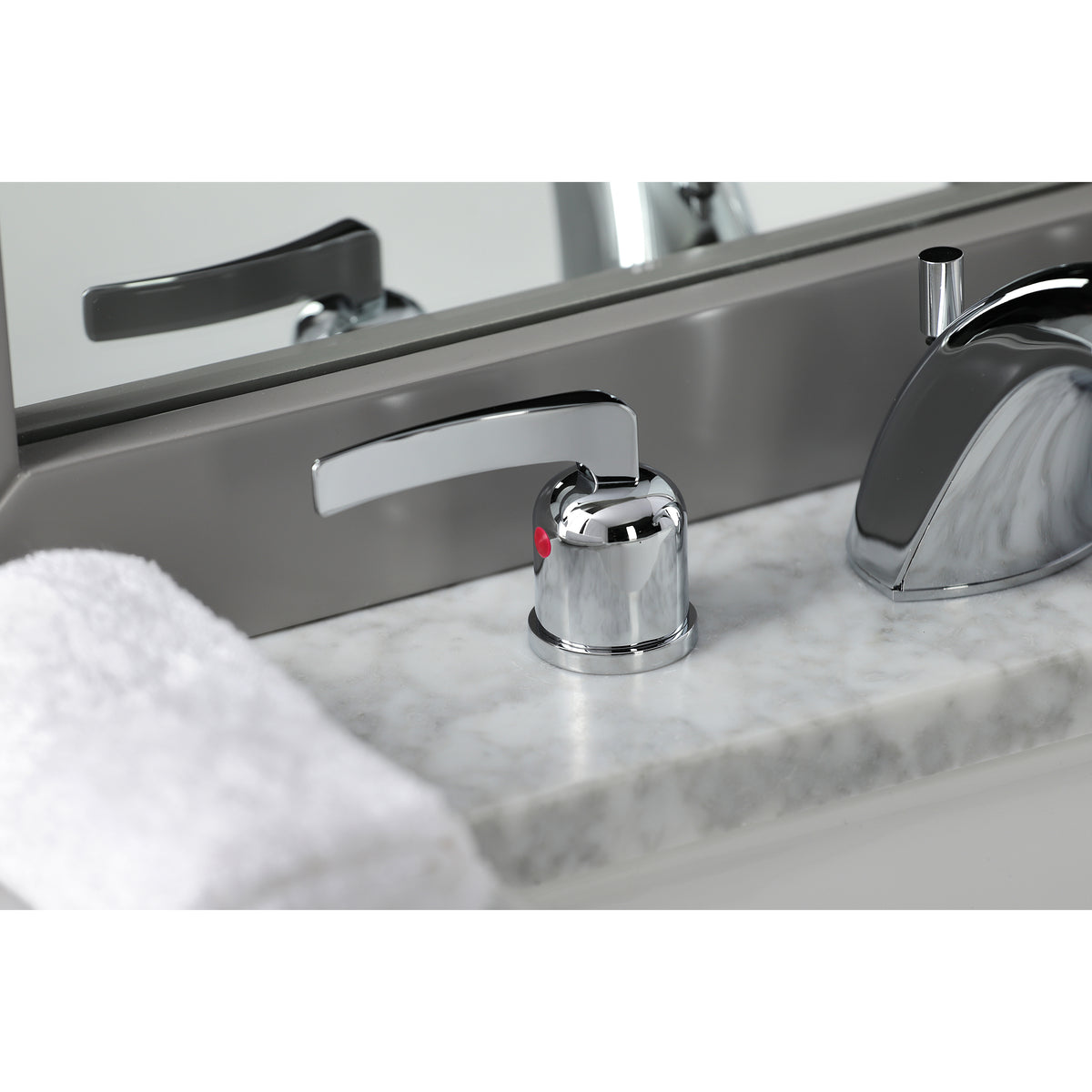 Kingston Brass FB8951EFL Mini-Widespread Bathroom Faucet