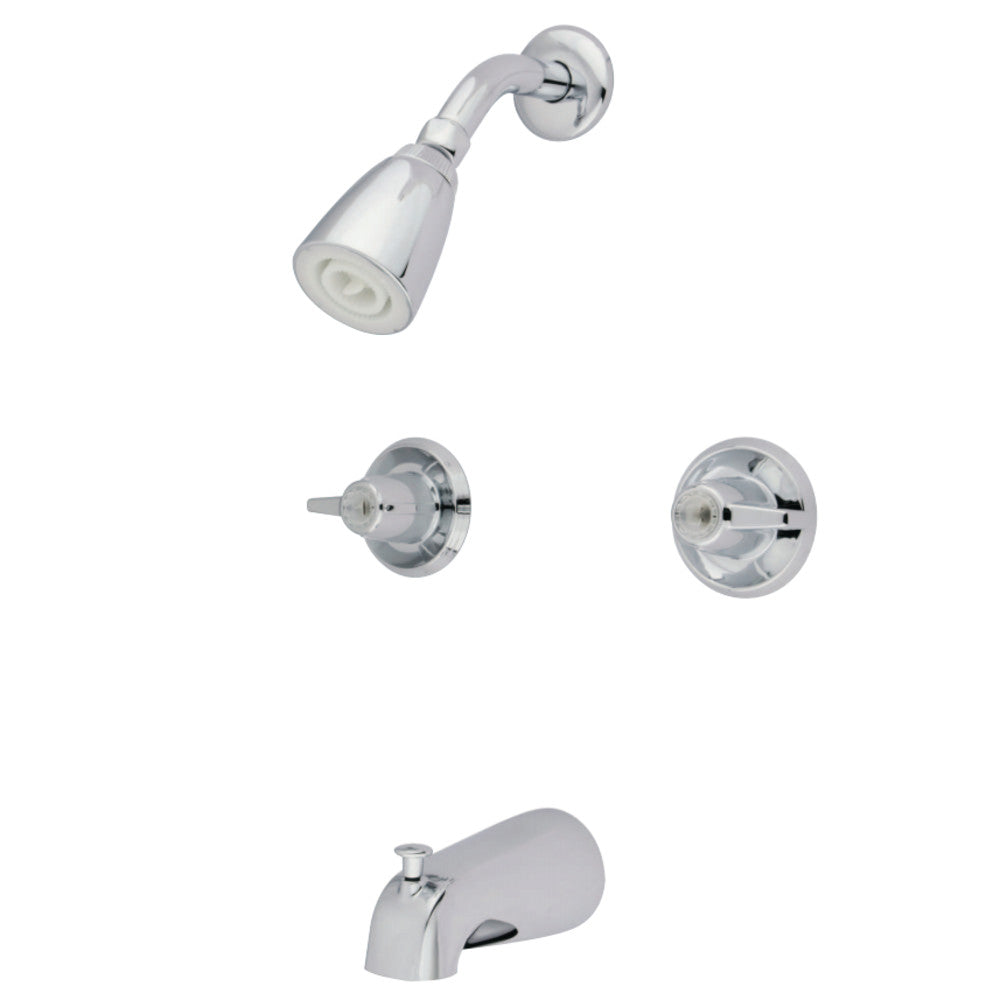 Water Saving Americana Tub &amp; Shower Faucet with 1.5GPM Shower Head and Canopy Handle