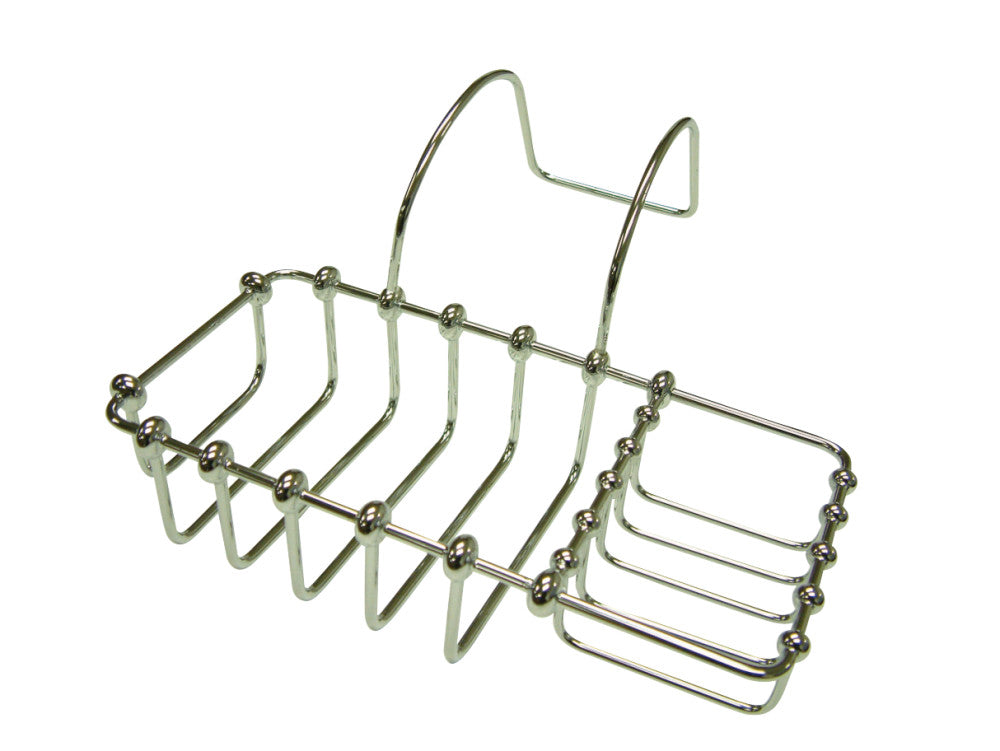 Kingston Brass 8&quot; Clawfoot Bath Soap and Sponge Holder