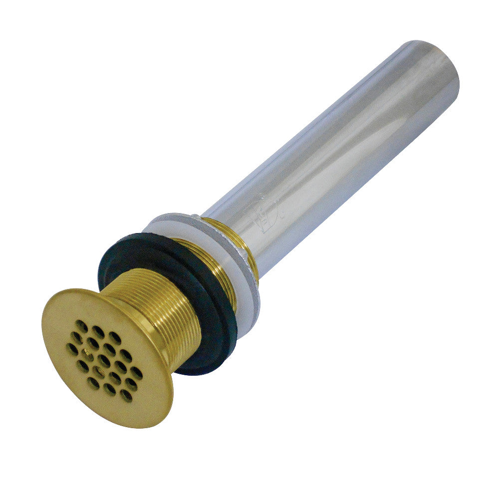 Kingston Brass 19-Hole Grid Drain without Overflow, 17 Gauge