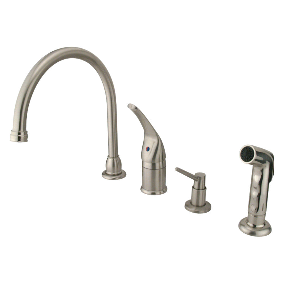 Kingston Brass KB828K8 Single-Handle Widespread Kitchen Faucet