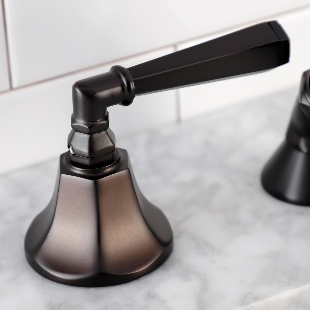 Kingston Brass Deck Mount Hand Shower with Diverter for Roman Tub Faucet