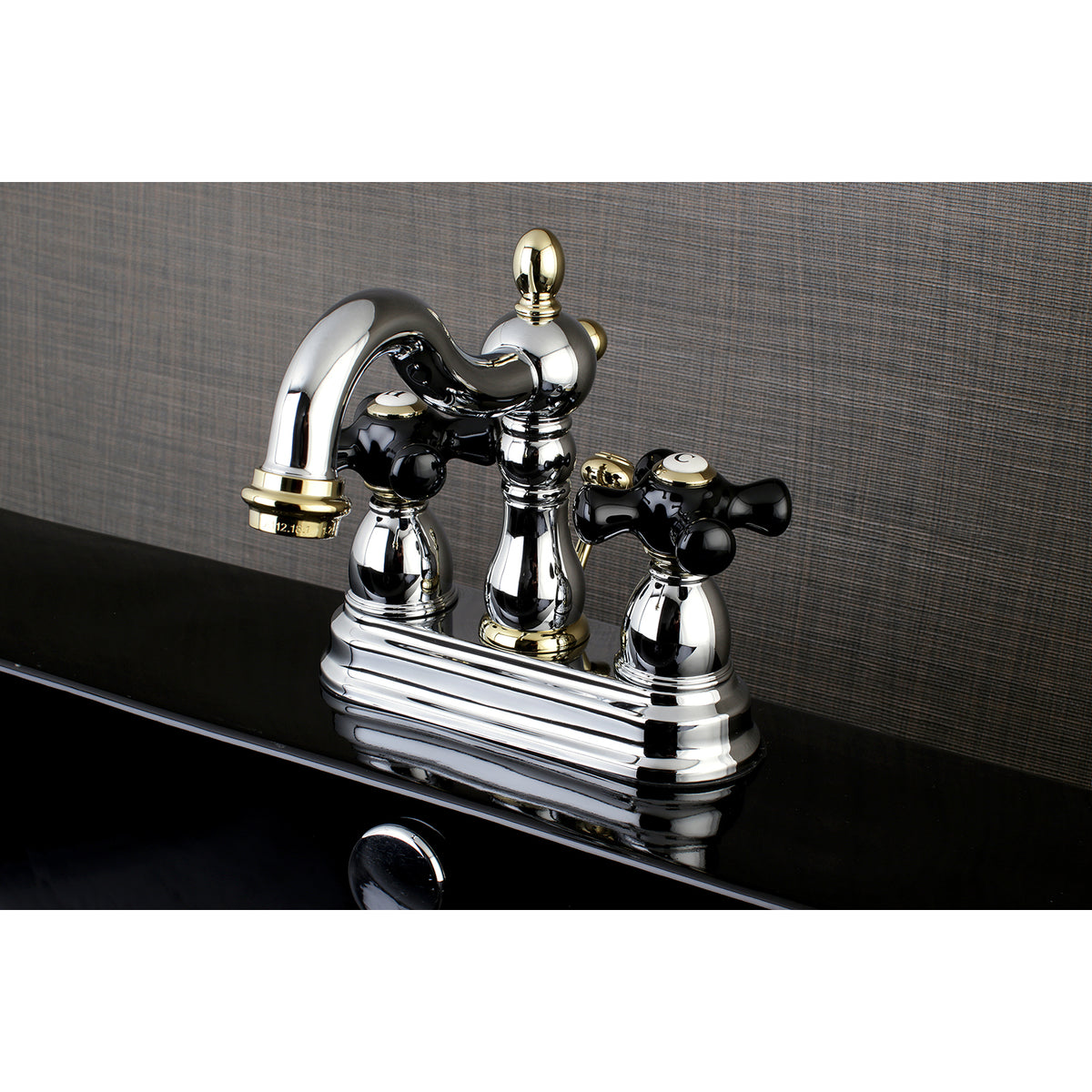 Kingston Brass KB1604PKX 4 in. Centerset Bathroom Faucet