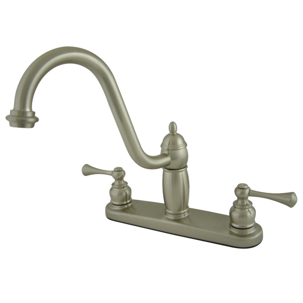 Kingston Brass KB1115BLLS Heritage Centerset Kitchen Faucet