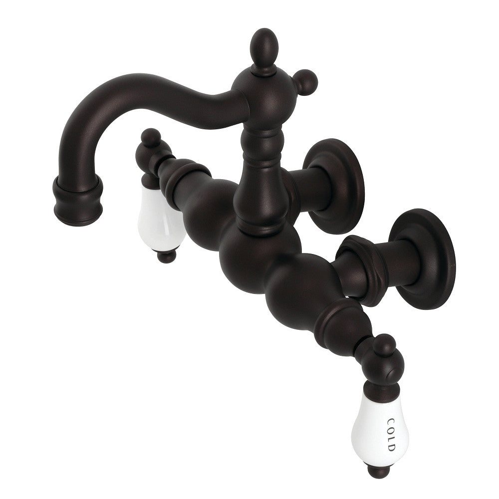 Heritage 3-3/8&quot; Tub Wall Mount Clawfoot Tub Faucet