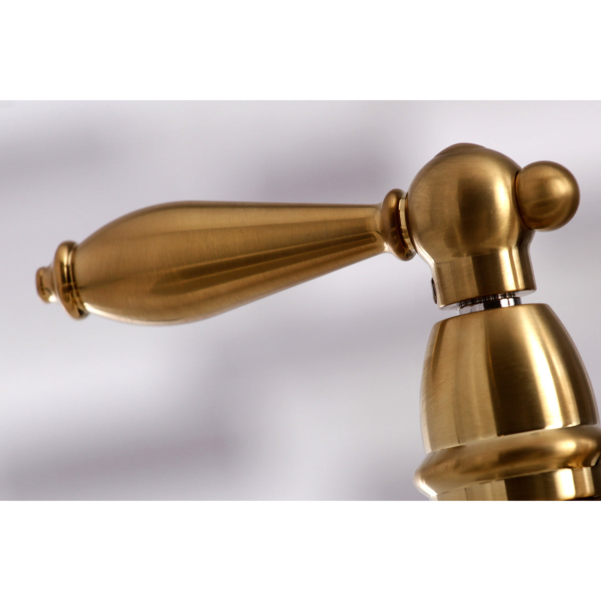 Kingston Brass KS3270ALBS Kitchen Faucet with Side Sprayer