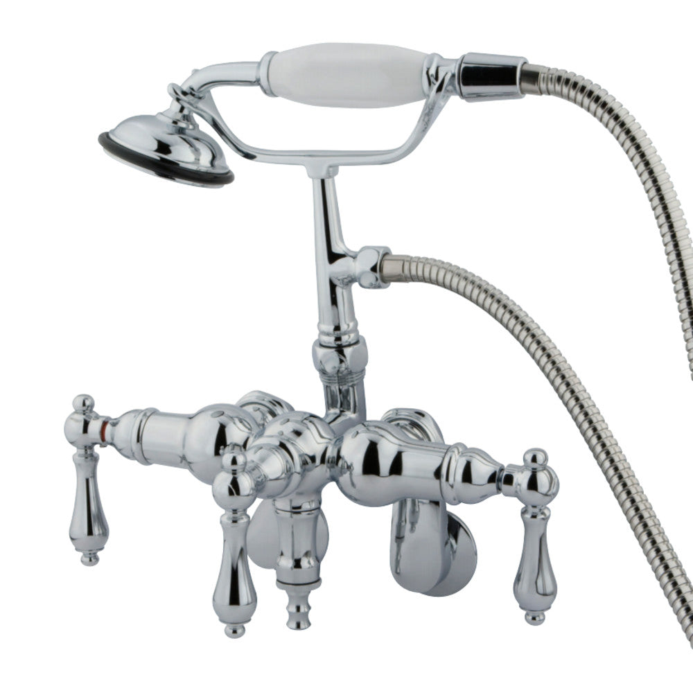 Vintage Adjustable Center Wall Mount Tub Faucet