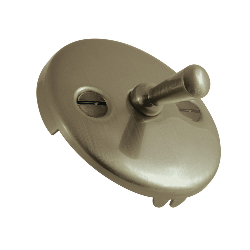 Kingston Brass Round Overflow Plate with Trip Lever Drain