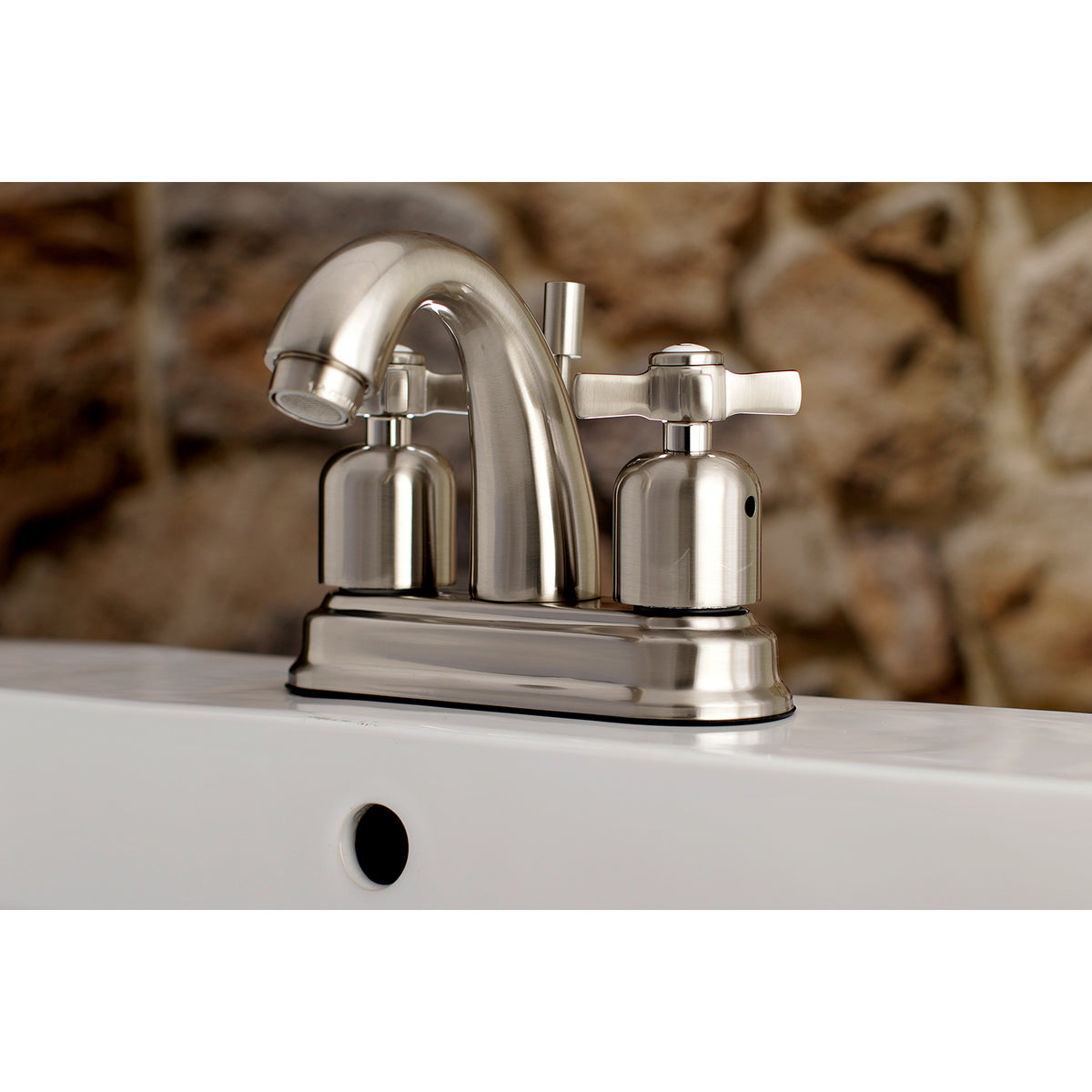 Kingston Brass FB5615ZX 4 in. Centerset Bathroom Faucet