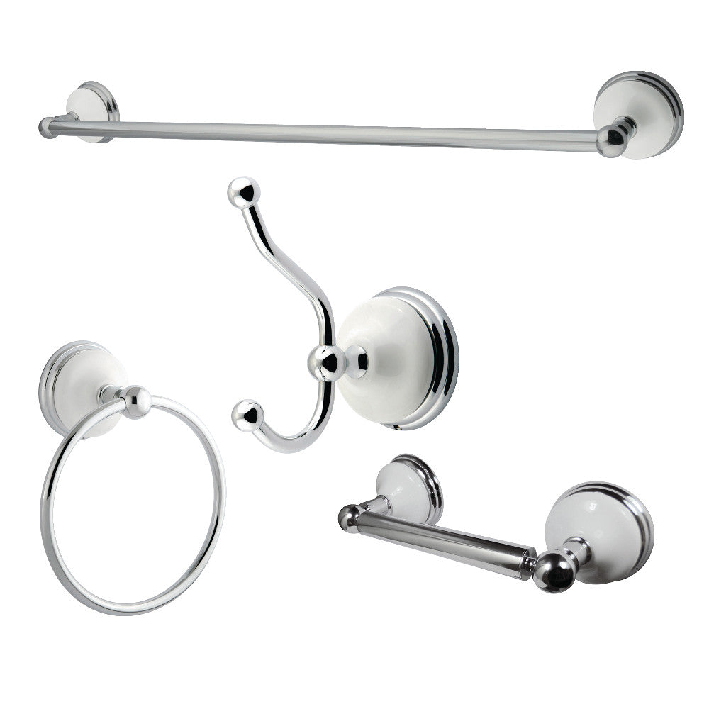 Kingston Brass Victorian 4-Piece Bathroom Hardware