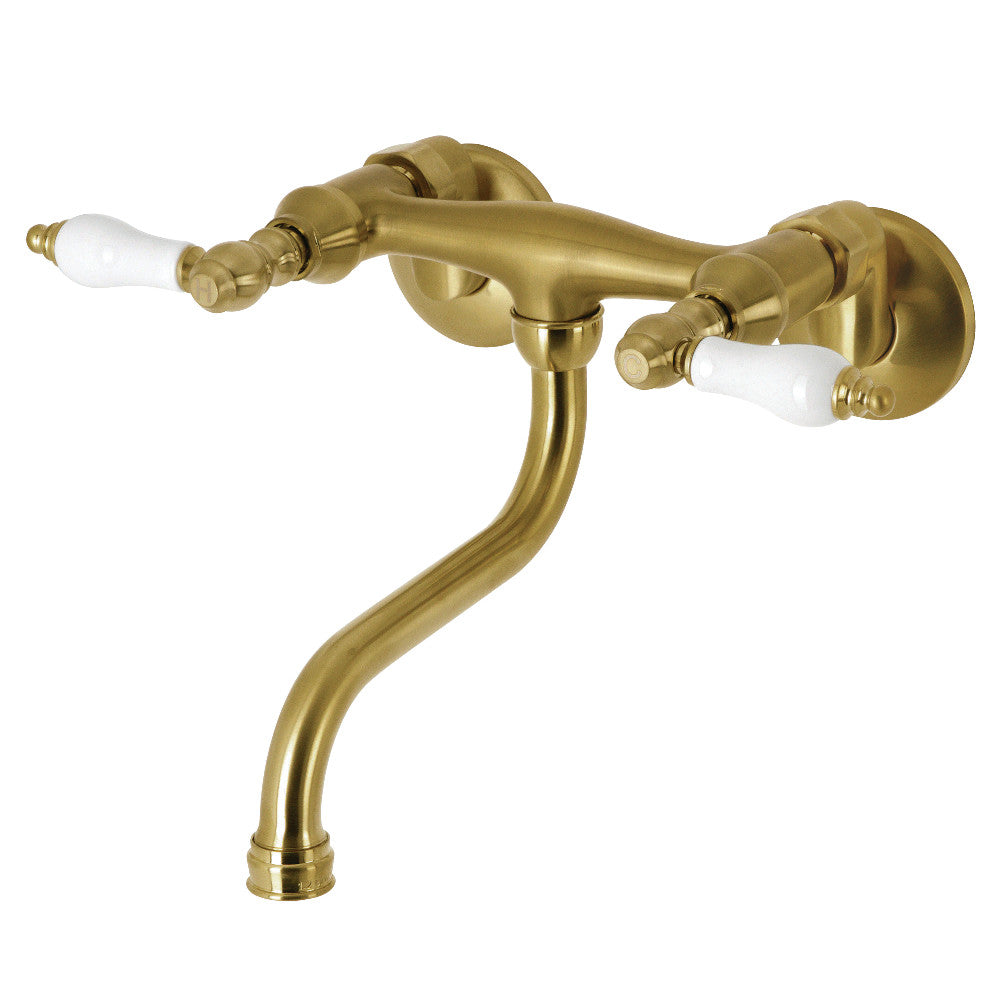 Kingston Brass KS516ORB Wall Mount Bathroom Faucet