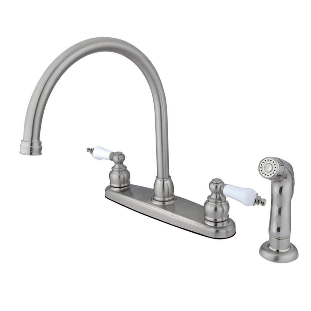 Kingston Brass KB725SP Vintage Centerset Kitchen Faucet