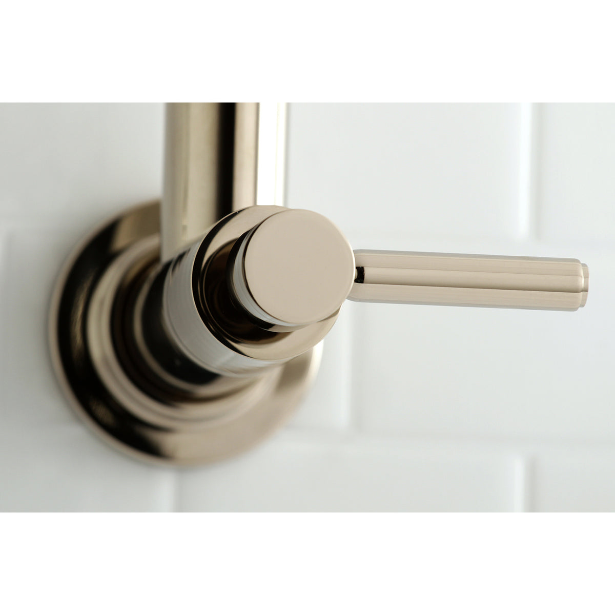 Kingston Brass KS8107DL Concord Wall Mount Pot Filler Kitchen Faucet