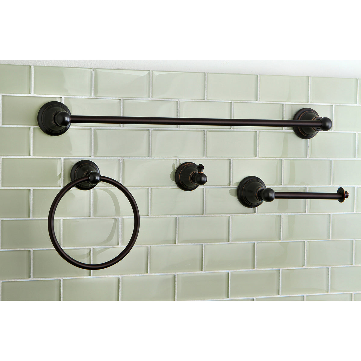 Kingston Brass American Classic 4-Piece Bathroom Accessory Set