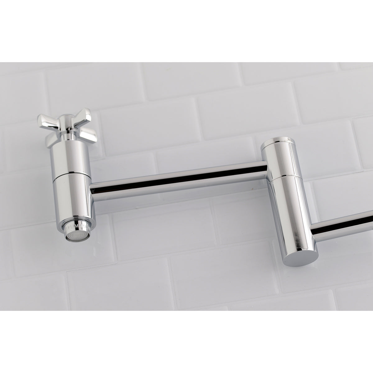 Kingston Brass KS8103ZX Millennium Wall Mount Pot Filler Kitchen Faucet