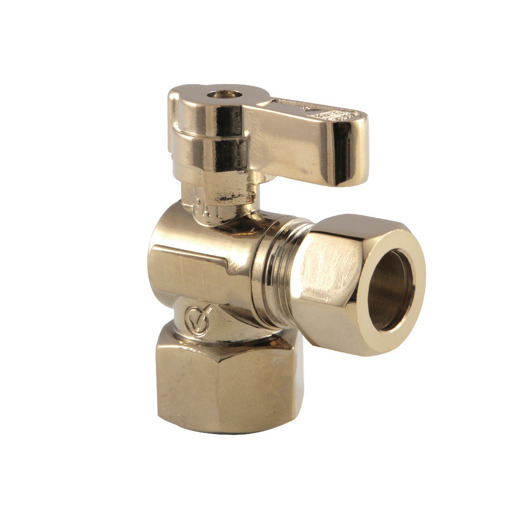 Kingston Brass 1/2&quot; FIP X 1/2&quot; OD Comp Angle Stop Valve