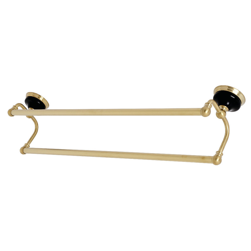 Kingston Brass Water Onyx 24 in. Dual Towel Bar