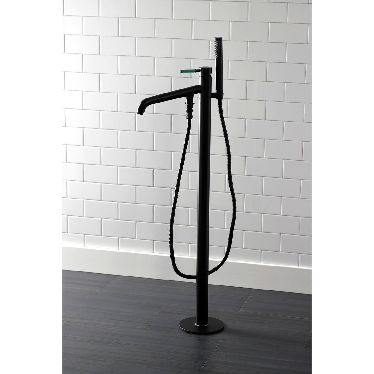 Kaiser Freestanding Tub Faucet with Hand Shower