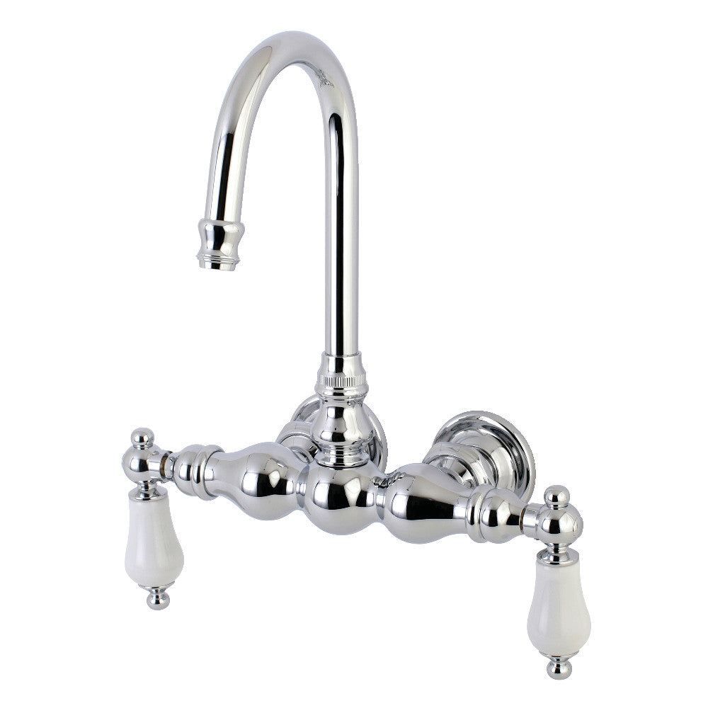 Aqua Vintage 3-3/8 Inch Wall Mount Tub Faucet