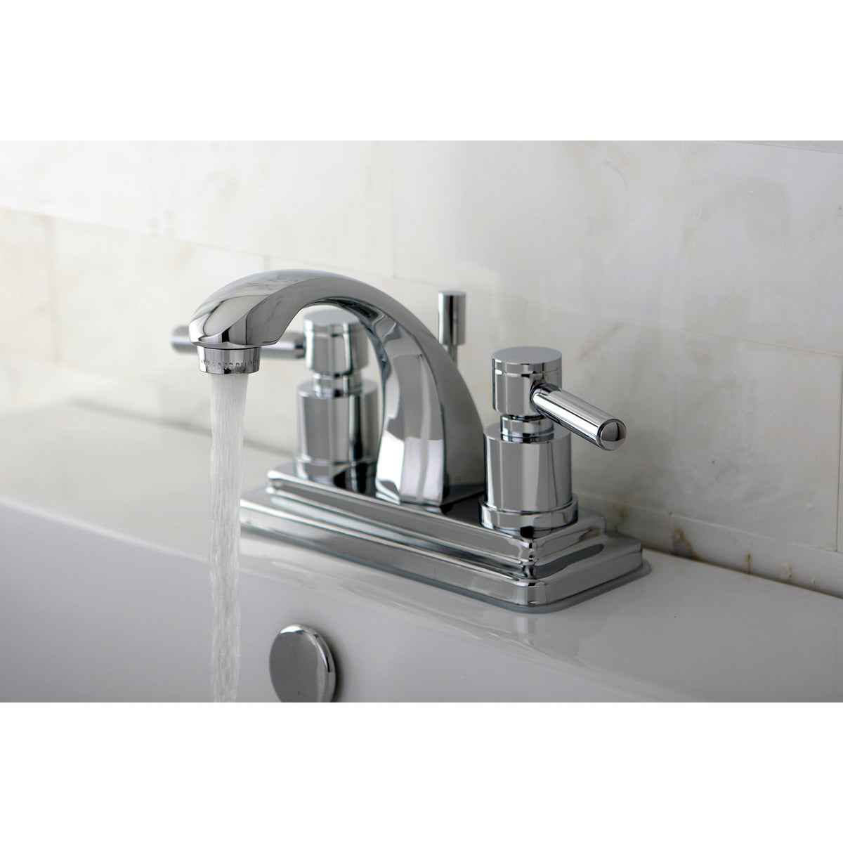 Kingston Brass KS4645DL 4 in. Centerset Bathroom Faucet