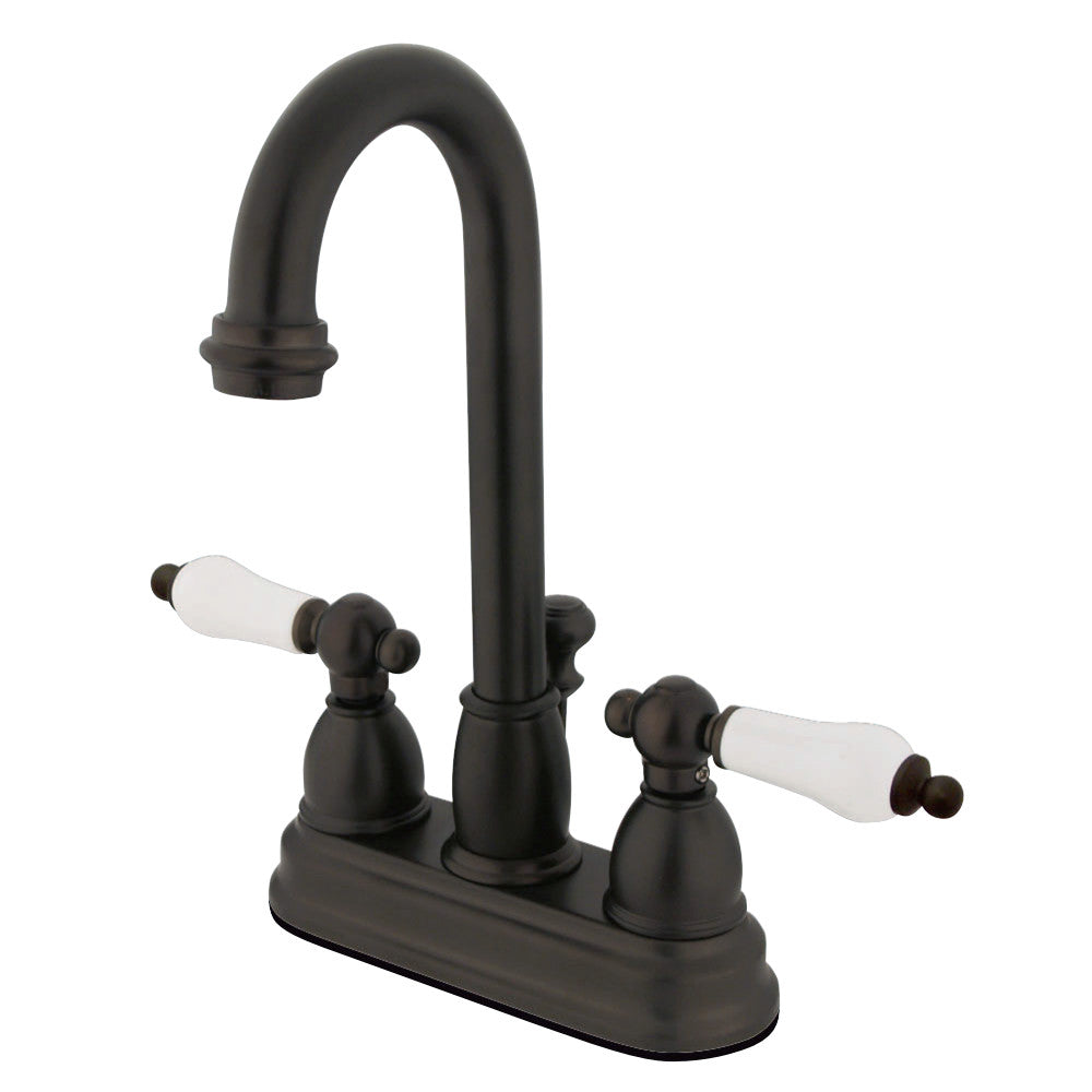Kingston Brass KB3615PL 4 in. Centerset Bathroom Faucet