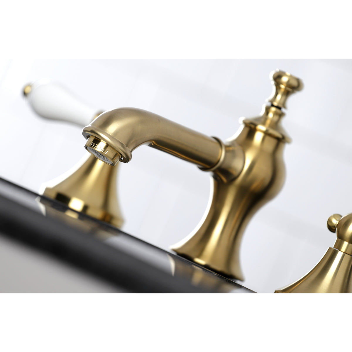 Kingston Brass KC7063PL Vintage 8 in. Widespread Bathroom Faucet
