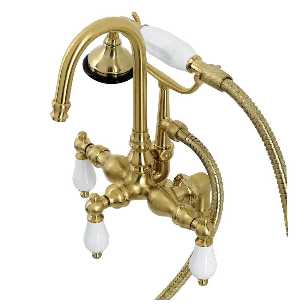 Aqua Vintage Clawfoot Tub Faucet with Hand Shower