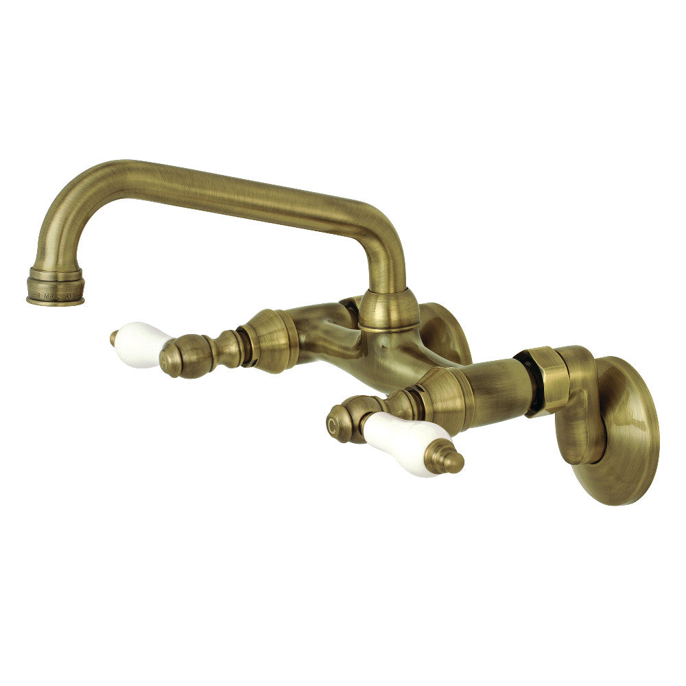 Kingston Brass KS513ORB Kingston Two Handle Wall Mount Kitchen Faucet