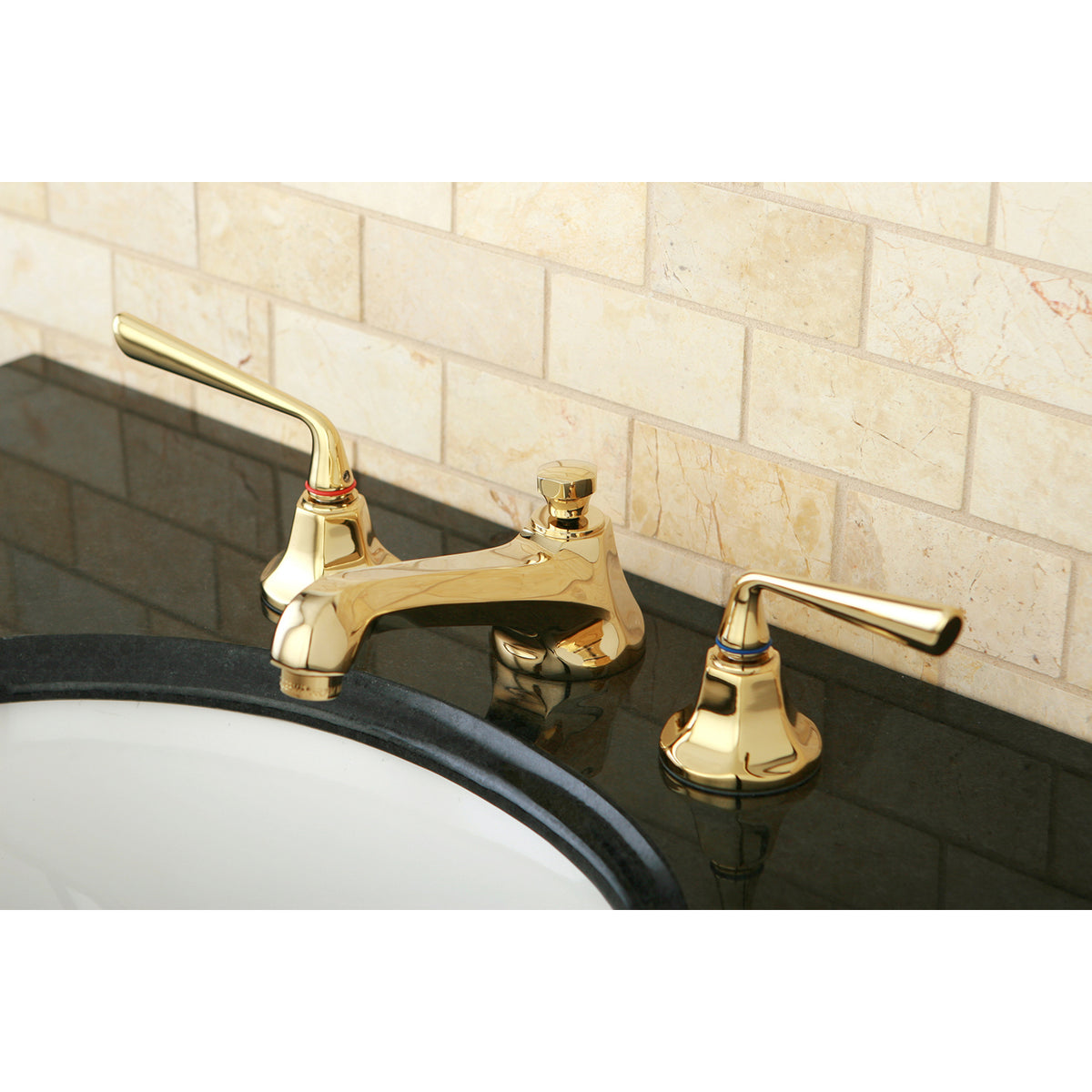 Kingston Brass KS4468ZL 8 in. Widespread Bathroom Faucet