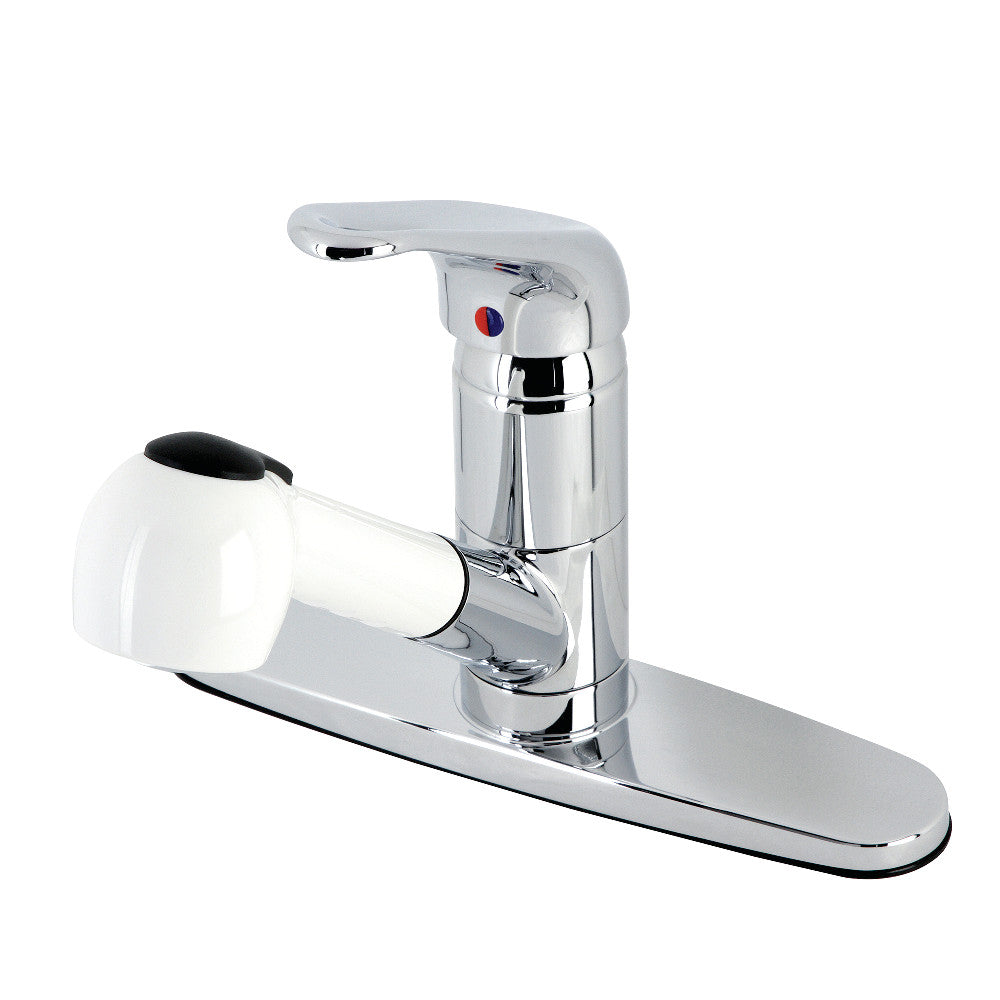Kingston Brass KS881C Pull-Out Kitchen Faucet