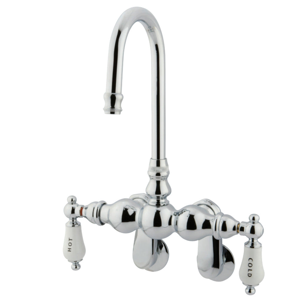 Vintage Adjustable Center Wall Mount Tub Faucet