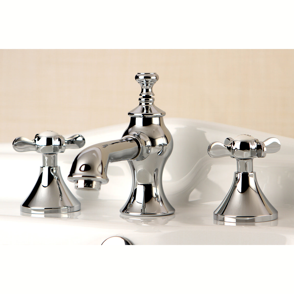 Kingston Brass KC7065BEX 8 in. Widespread Bathroom Faucet