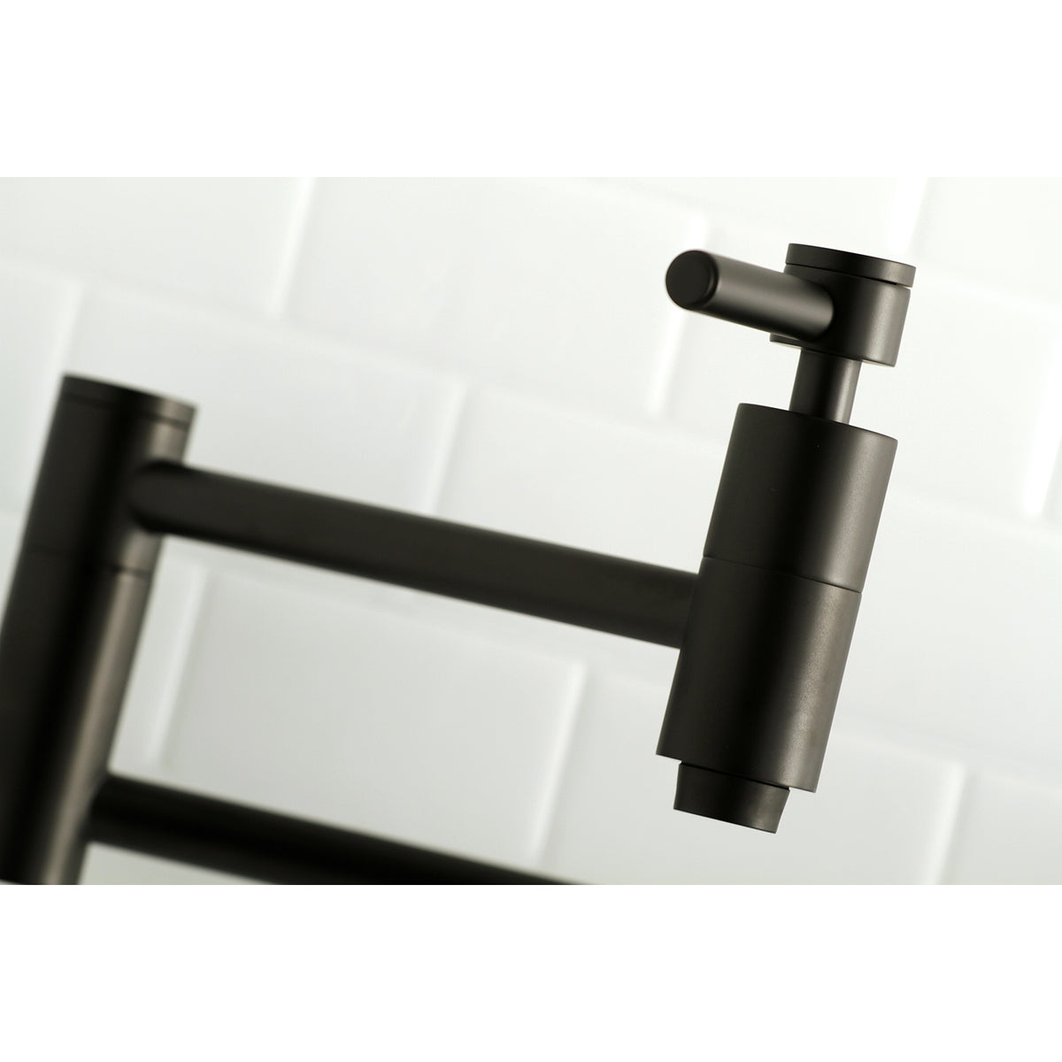 Kingston Brass KS8107DL Concord Wall Mount Pot Filler Kitchen Faucet