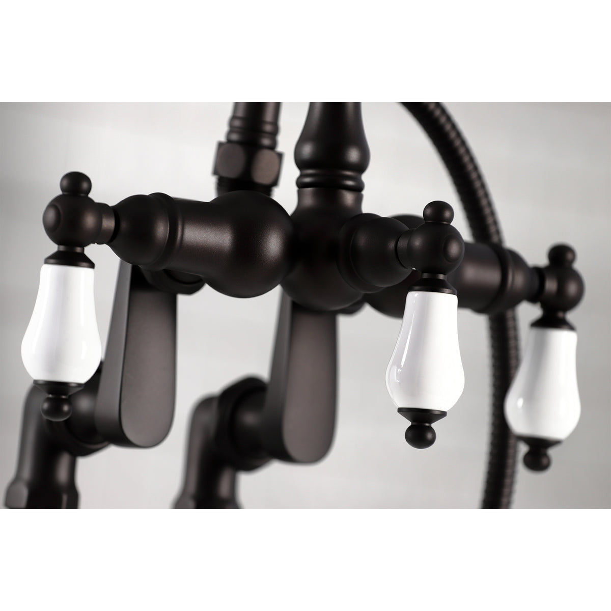 Vintage Clawfoot Tub Faucet with Hand Shower