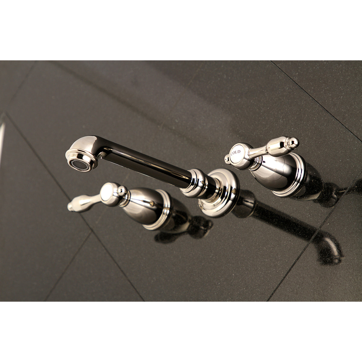 Tudor 2-Handle Wall Mount Roman Tub Faucet