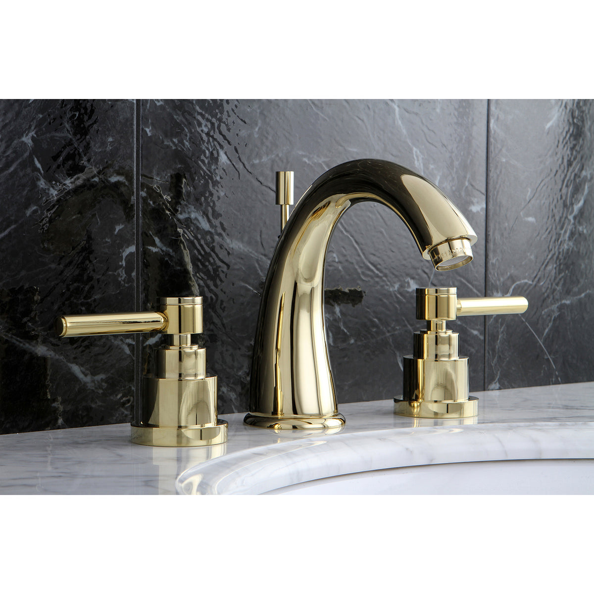Kingston Brass KS2965EL 8 in. Widespread Bathroom Faucet