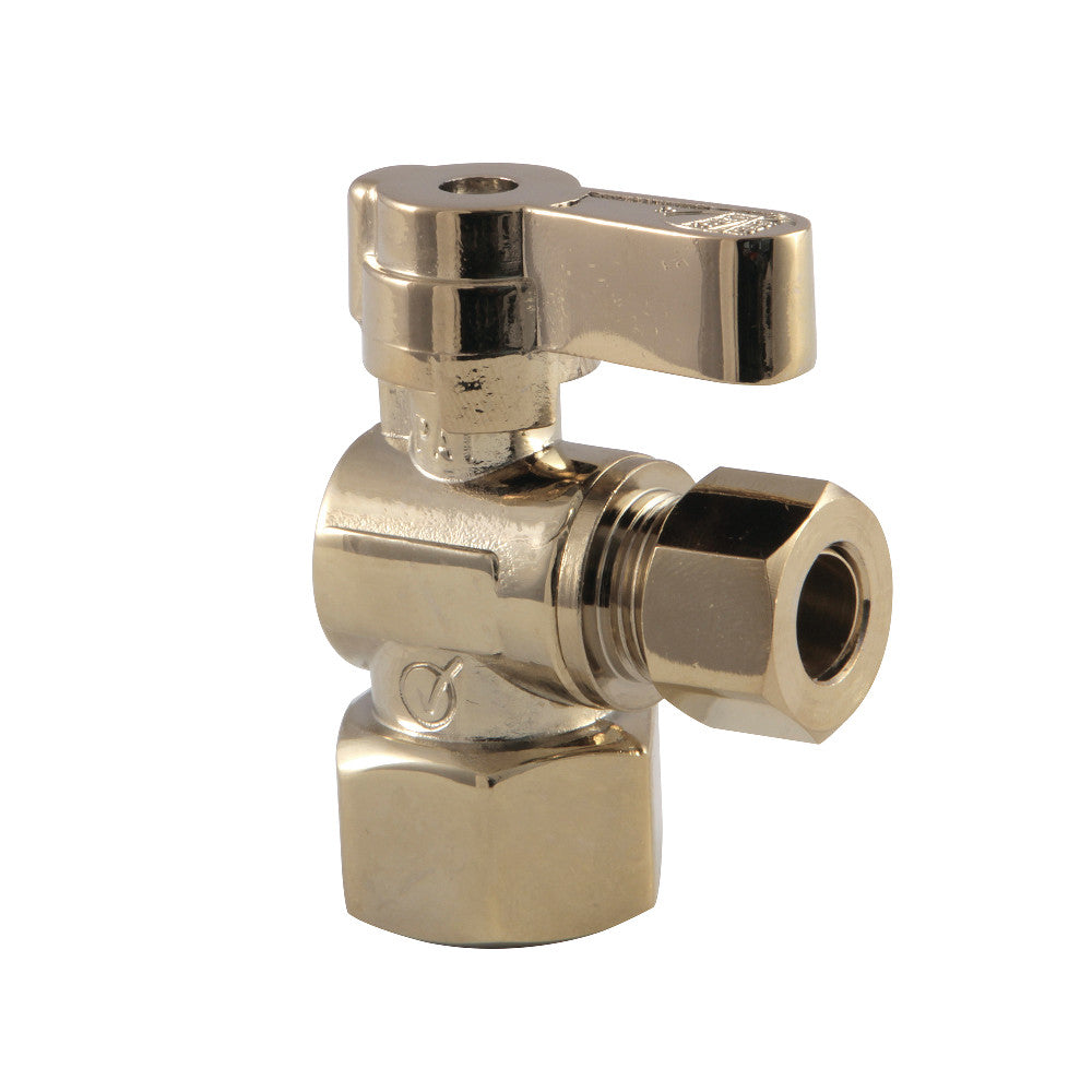 Kingston Brass 1/2&quot; FIP x 3/8&quot; OD Comp Angle Stop Valve