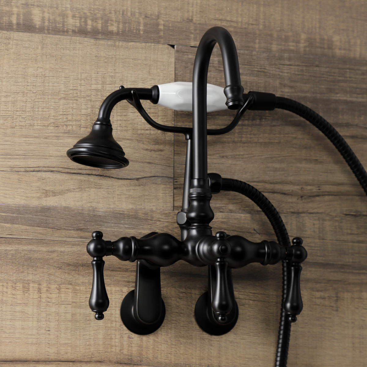 Aqua Vintage Wall Mount Clawfoot Tub Faucets
