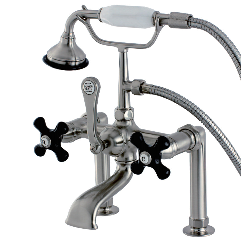 Aqua Vintage Duchess Deck Mount Clawfoot Tub Faucet