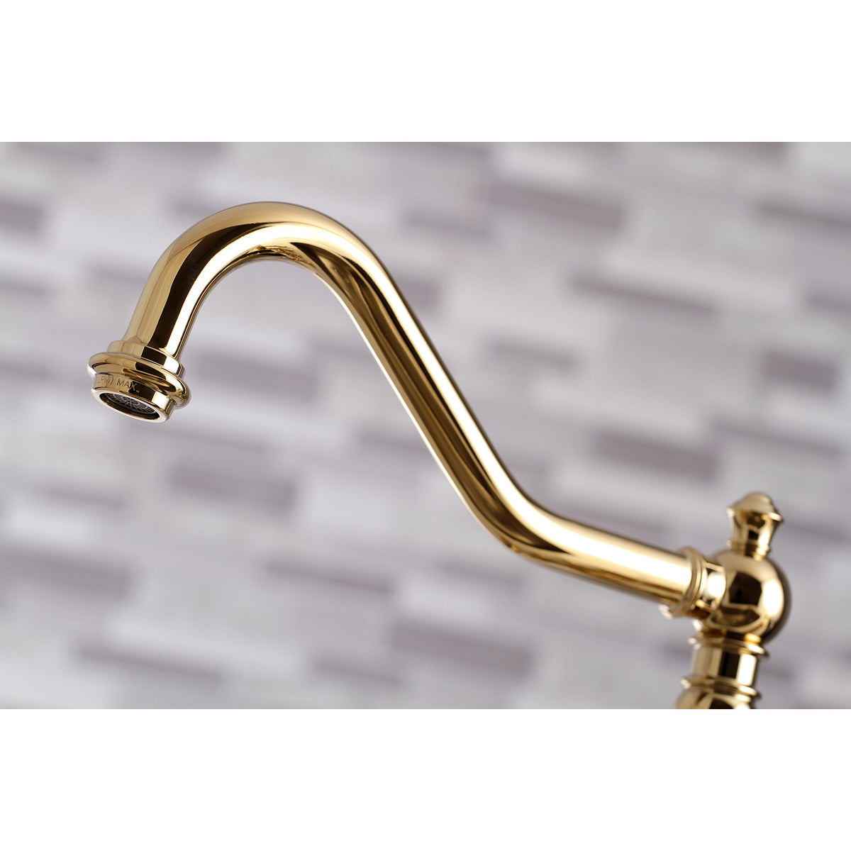 Kingston Brass KS3270ALBS Kitchen Faucet with Side Sprayer