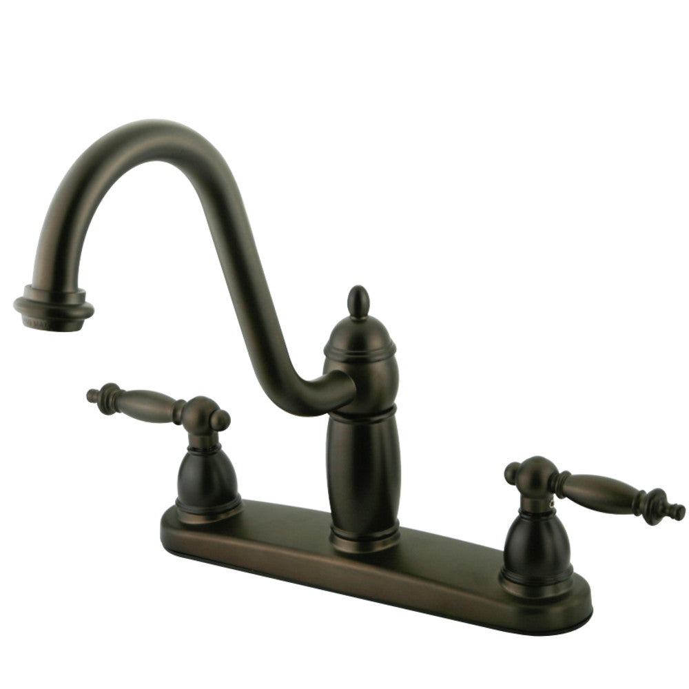 Kingston Brass KB7111TLLS Templeton Centerset Kitchen Faucet