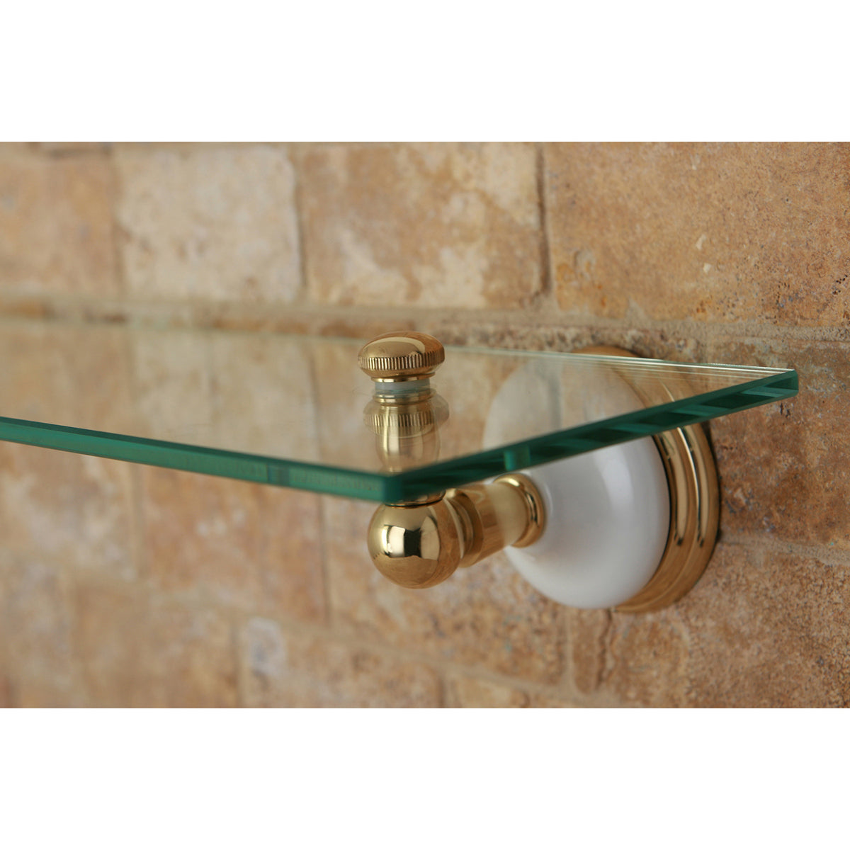 Kingston Brass Victorian Cosmetic Glass Shelf
