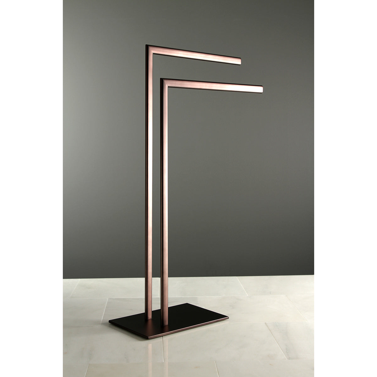 Kingston Brass Edenscape Pedestal Dual Towel Rack