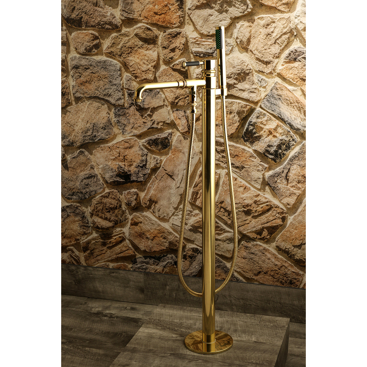 Kaiser Freestanding Tub Faucet with Hand Shower