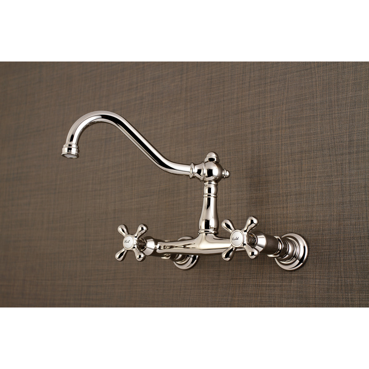 Kingston Brass KS3248AX Wall Mount Bathroom Faucet