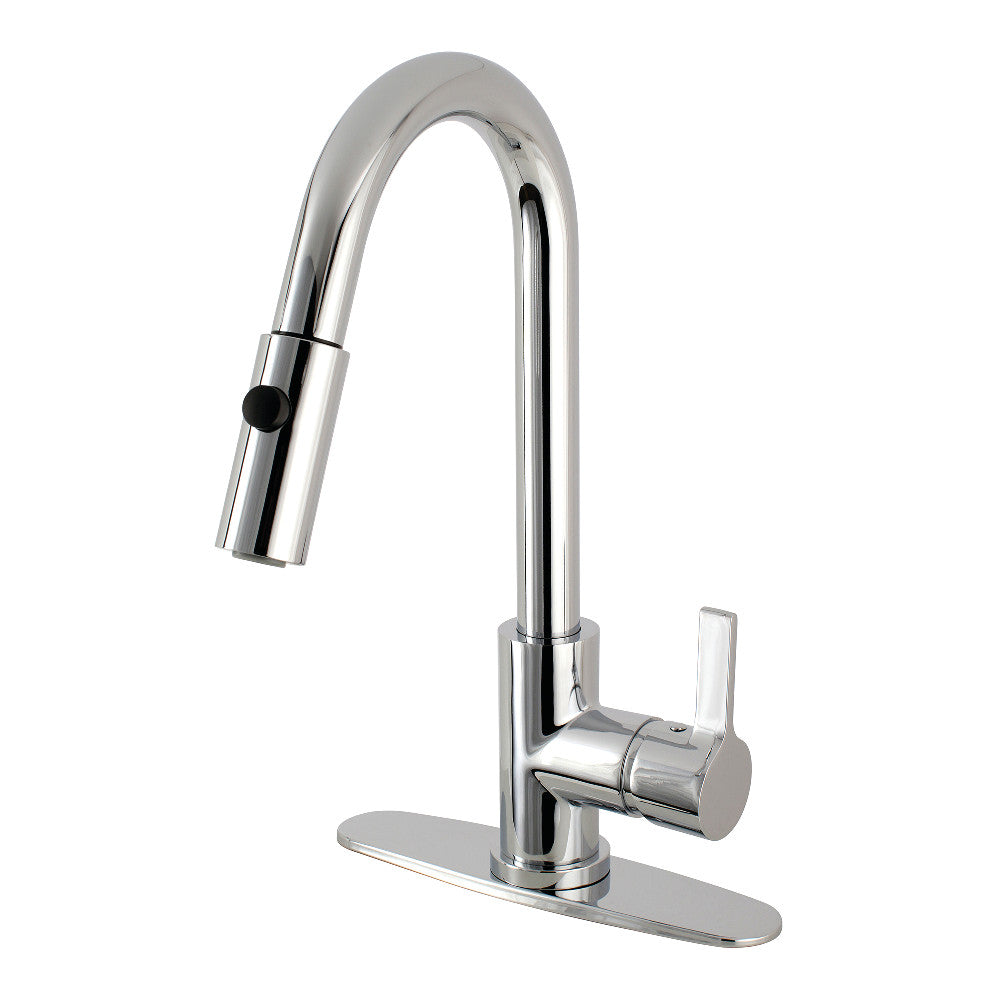 Gourmetier LS8783CTL Continental Single-Handle Pull-Down Kitchen Faucet