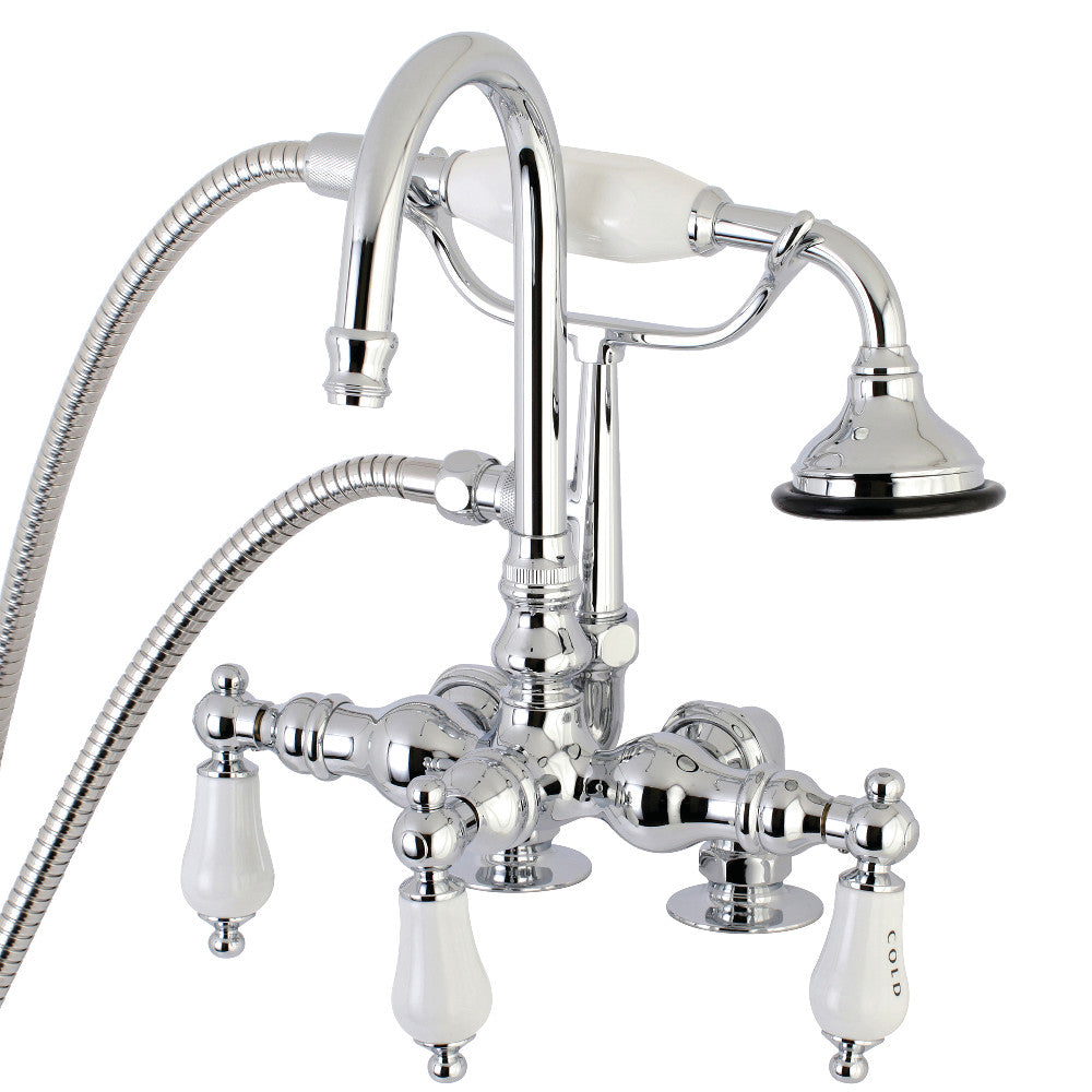 Aqua Vintage Clawfoot Tub Faucet with Hand Shower