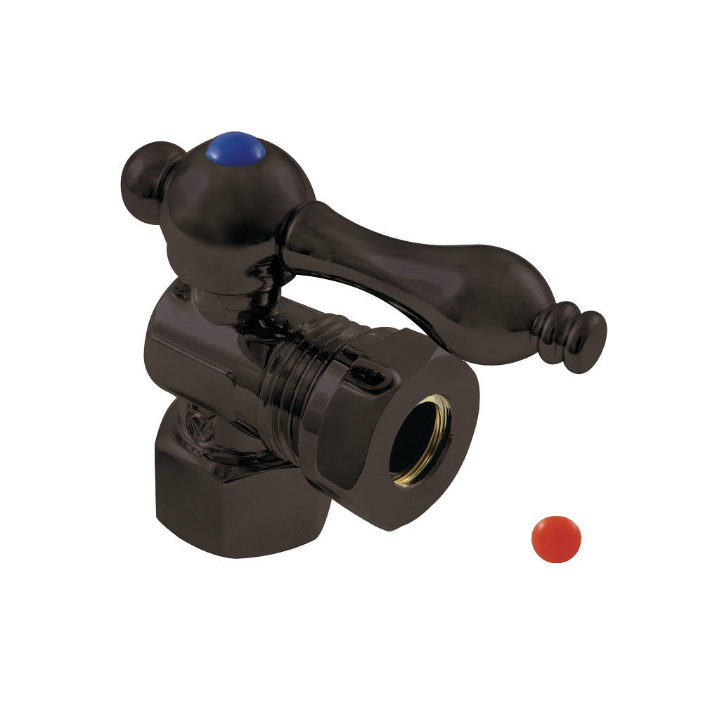 Kingston Brass 1/2&quot; FIP X 1/2&quot; or 7/16&quot; Slip Joint Angle Stop Valve