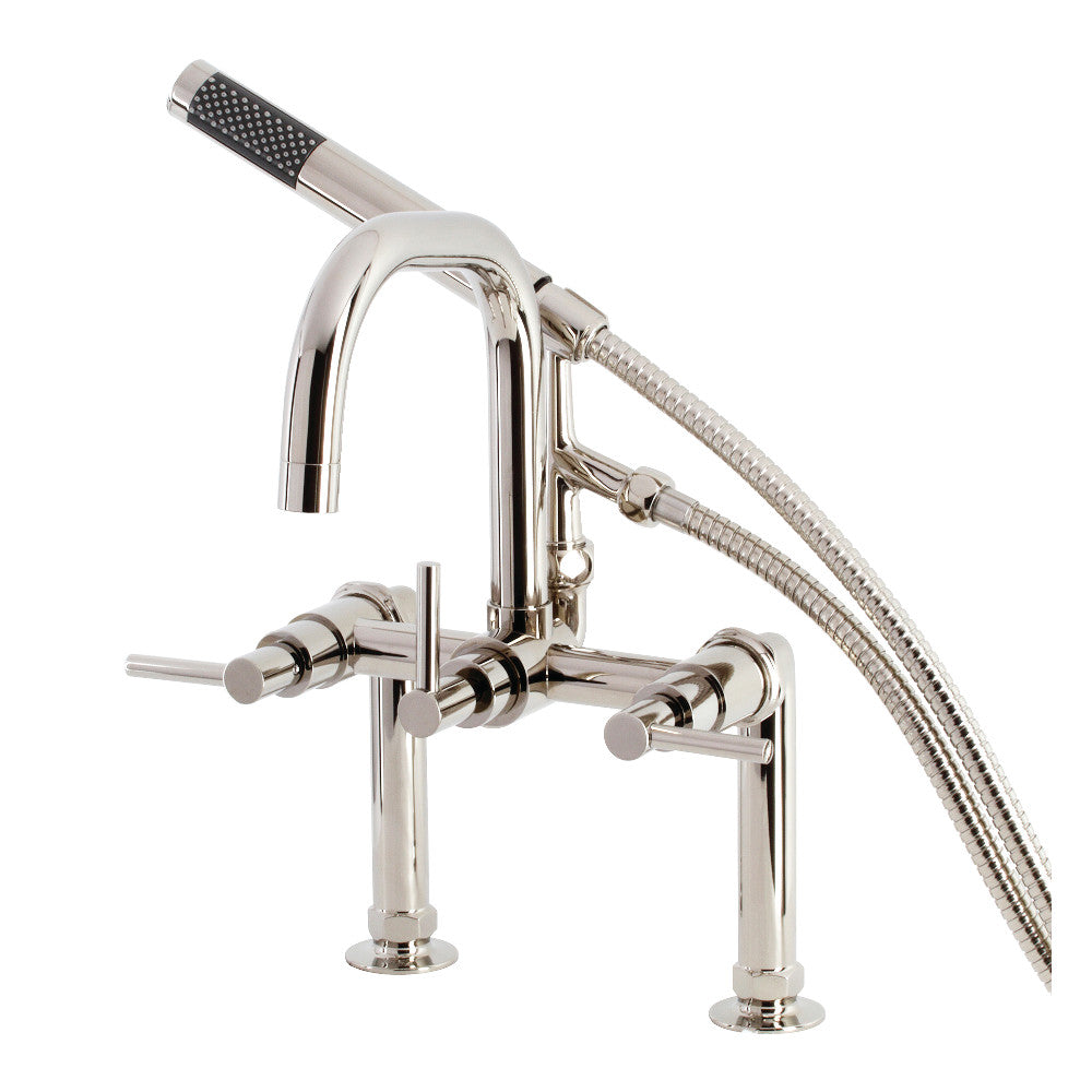 Concord Deck Mount Clawfoot Tub Faucet